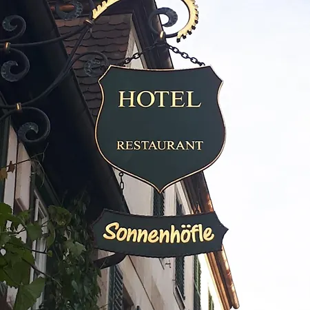 & Restaurant Sonnenhoefle Sommerhausen